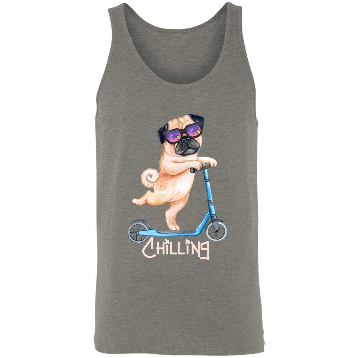 Cruising Pug Tank Top