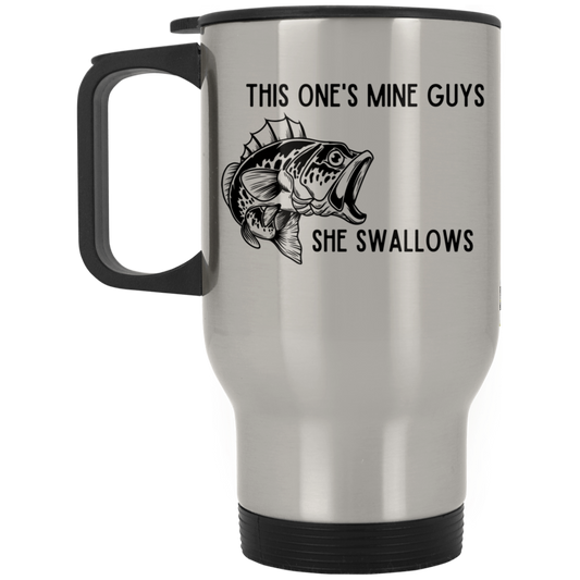 She Swallows Stainless Travel Mug