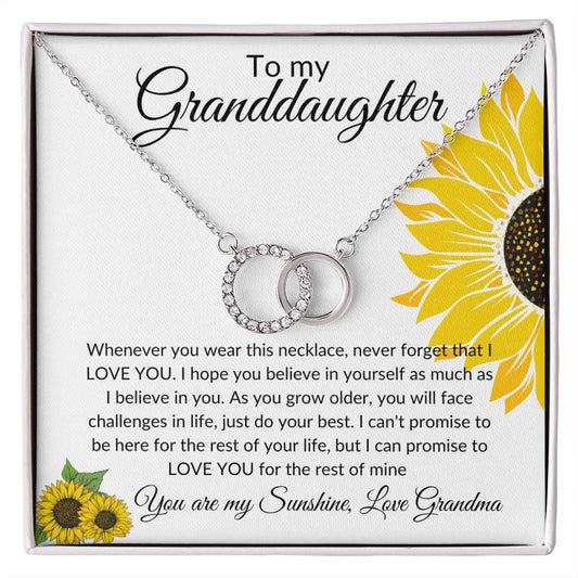 Sunflower Granddaughter Grandma Perfect Pair