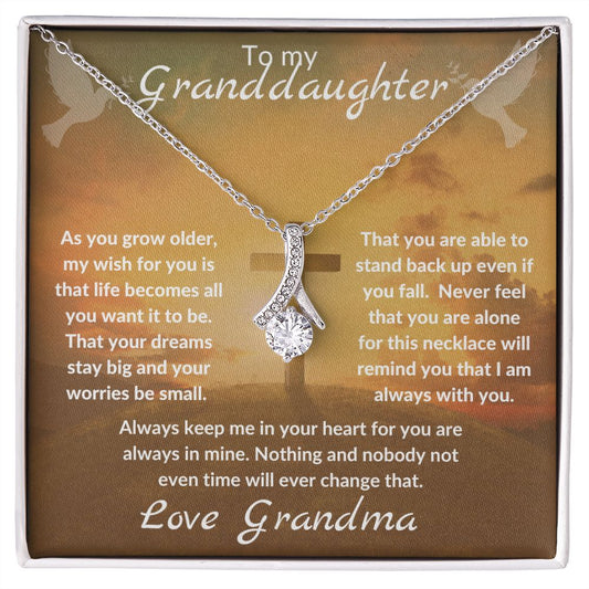 Granddaughter As You Grow Cross Grandma Alluring Beauty