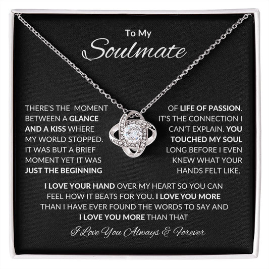 Soulmate There's The Moment Black Love Knot