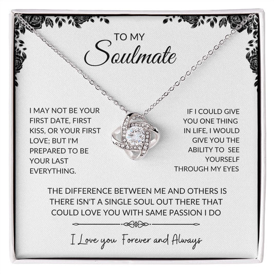 Soulmate White Passion I Do Love Knot