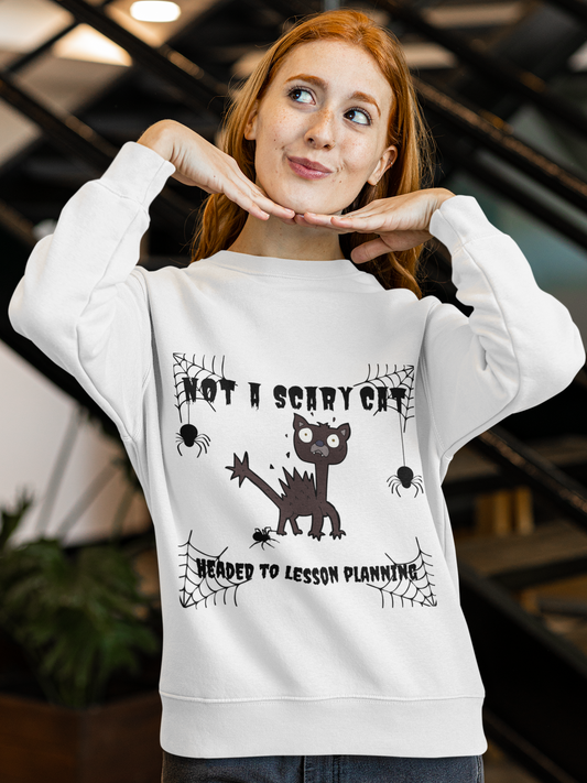 Scary Cat Sweatshirt
