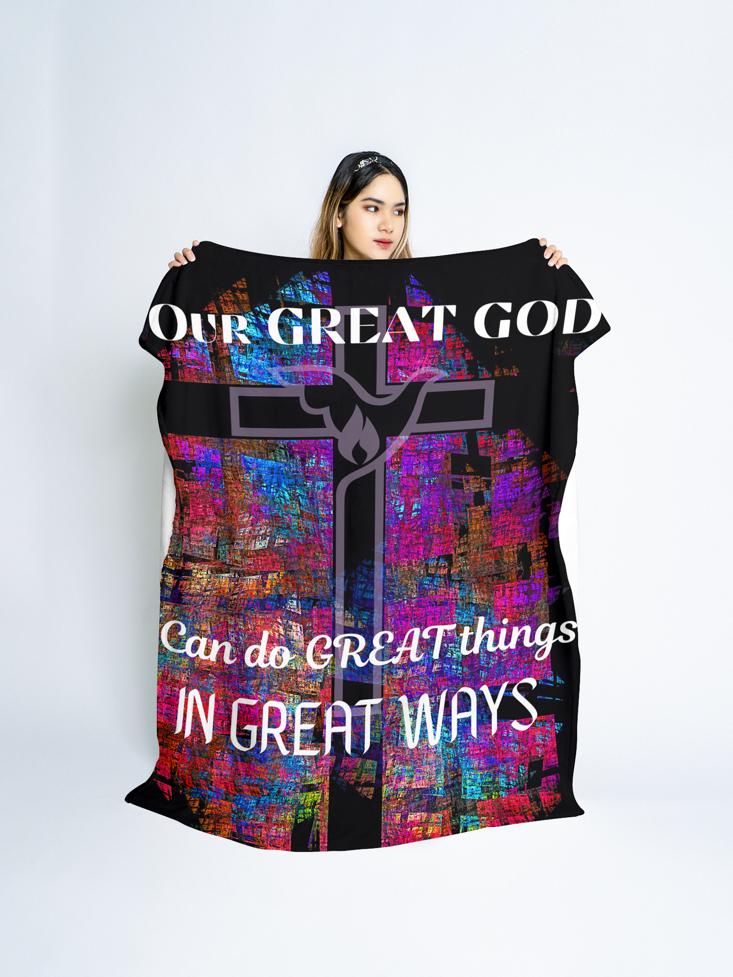 Our Great God Cozy Blanket